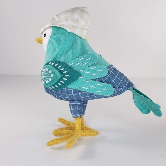 Target Spritz 2018 Bird Poppy Blue Easter Spring Newsboy Cap - Picture 4 of 8